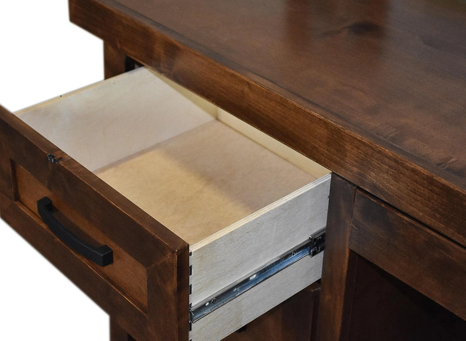 Legends Furniture Sausalito Executive Desk in Whiskey