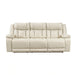 Huron-Power Double Reclining Sofa with Center Drop-Down Cup Holders, Wireless Charger, Magazine Bag, LED and Charging Ports image