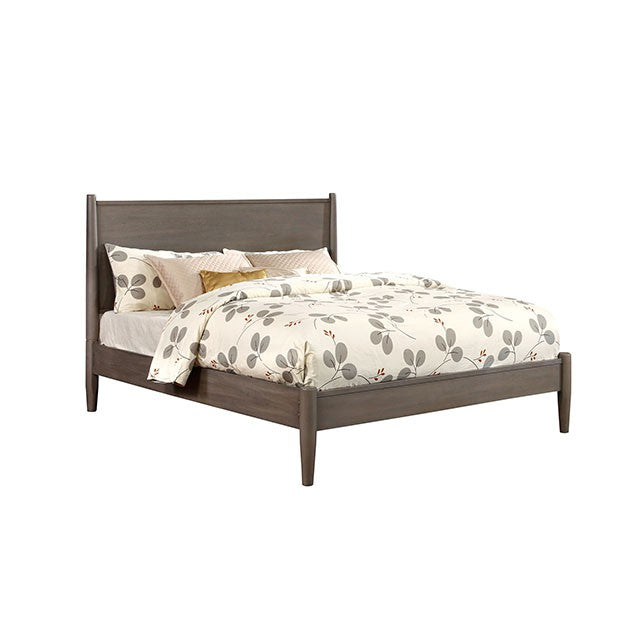 Lennart Bed Oak, Black, Gray, & White