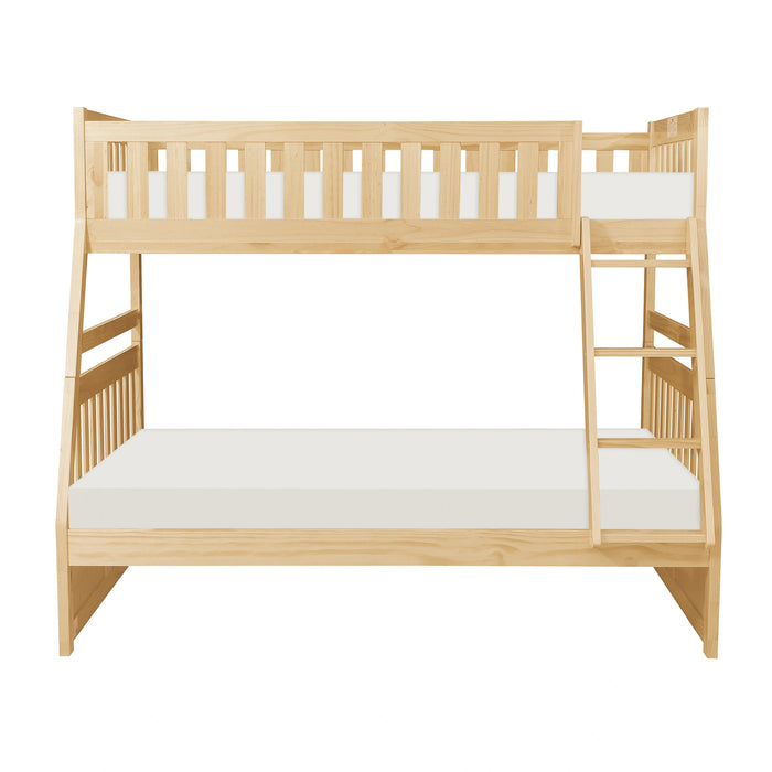 Bartly-(3) TWIN/FULL BUNK BED image