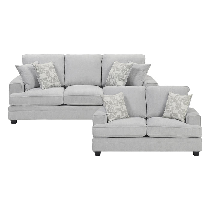 Sarah-2pc Set: Sofa, Love image