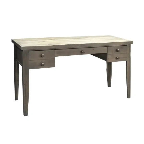 Legends Furniture Joshua Creek 54" Writing Desk in Barnwood