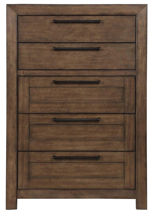 Legends Furniture Arcadia 5 Drawer Chest in Modern Rustic