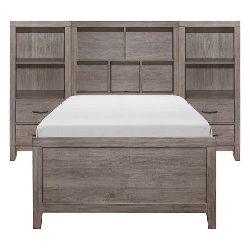 Woodrow-3pc Set Twin Wall Bed (TB+2PNS) image