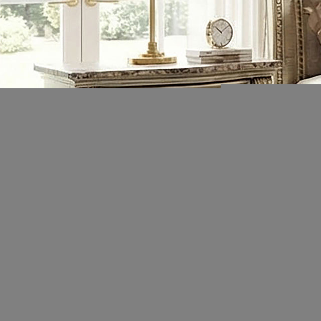 Fromberg Nightstand w/ Marble Top