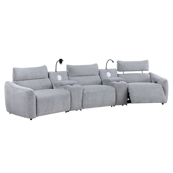Modular Power Motion Armless Recliner